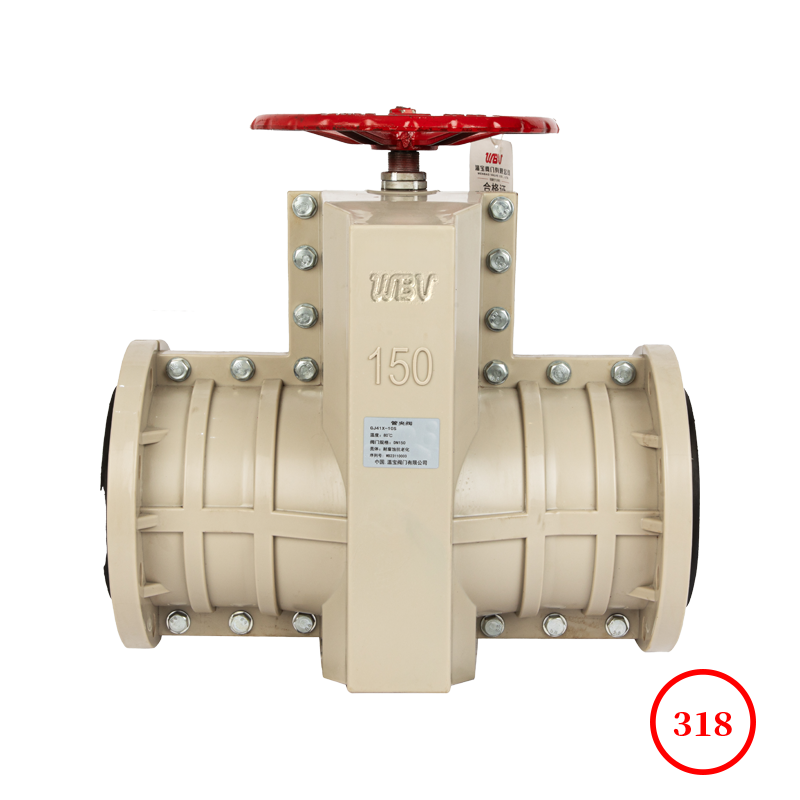 Клапан ручной трубки Manual pipe clamp valve GJ41X - 10