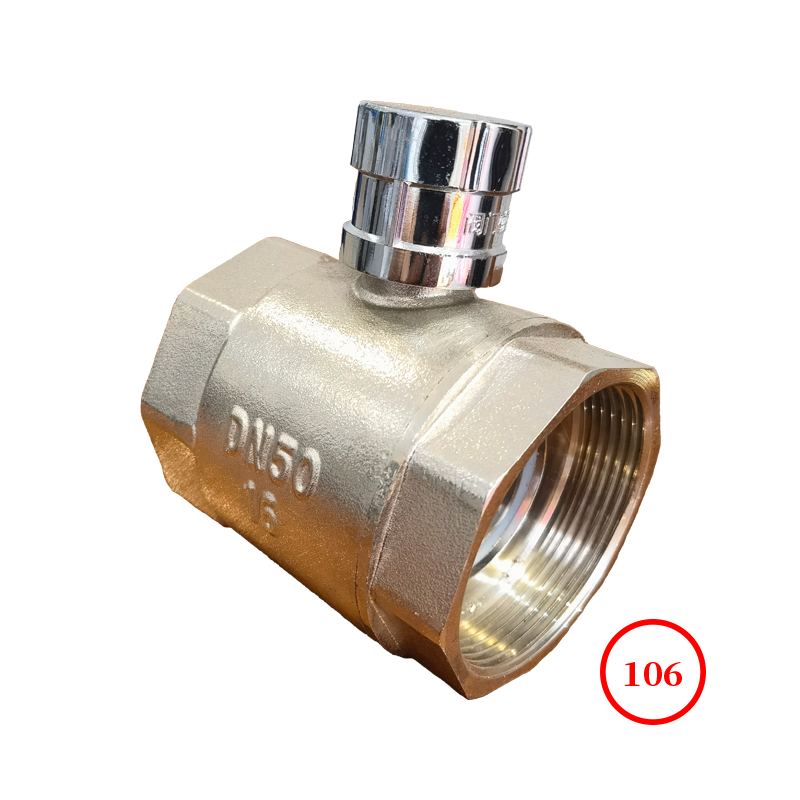 黄铜磁性锁关螺纹球阀 brass magnetic locking FNPT ball valve FDQ11F-16T