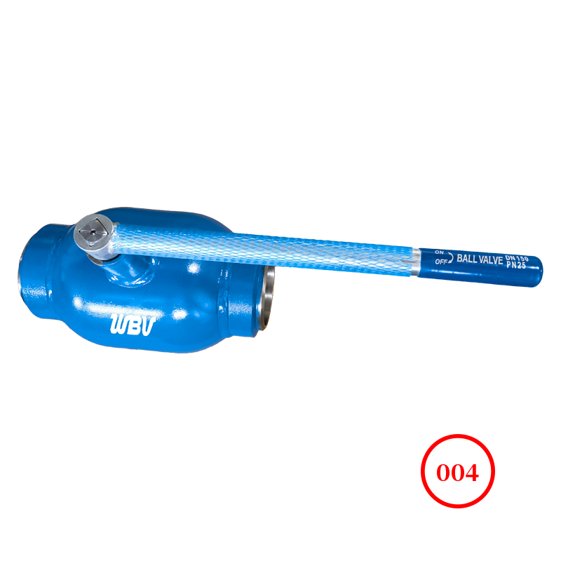 全焊接全通径球阀Q61HF-16/25C CF8球 在世手柄 防侵蚀漆