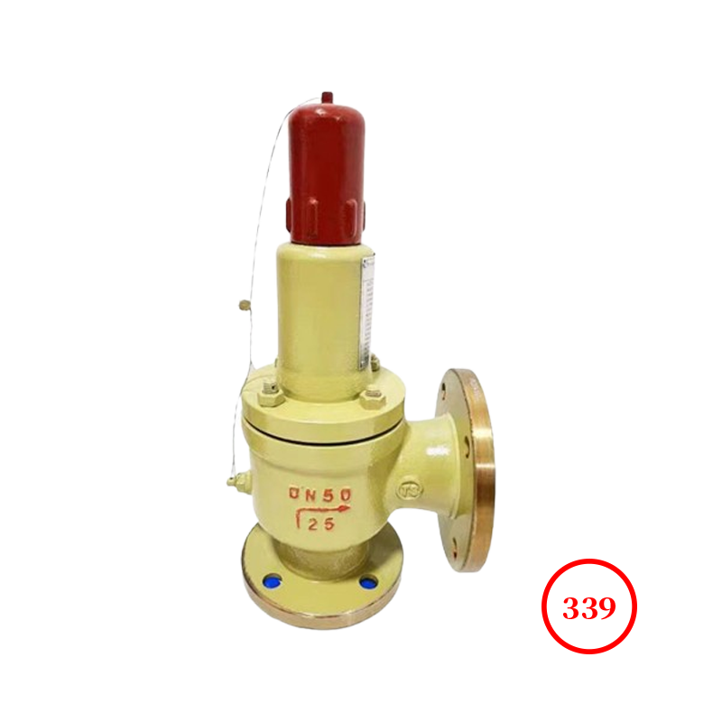封关式弹簧全启式安全阀 closed spring full lift safety valve A42F