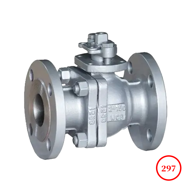 美标碳钢法兰球阀 ANSI c.s. flange ball valve Q41F-150/300LB